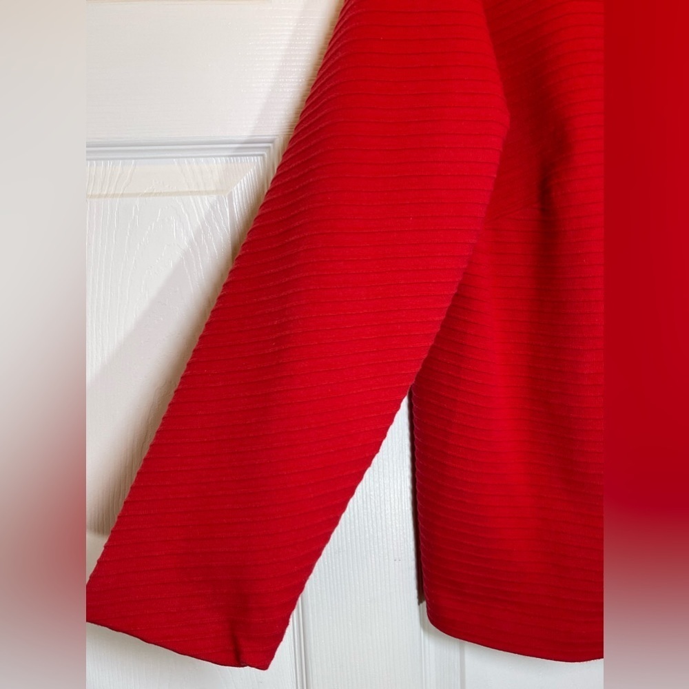 Coldwater Creek Women’s Plus Size Red Button Down Lined Cardigan‎ Size 2X - Picture 5 of 13